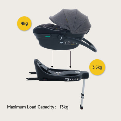 JOVIKIDS Aria R129 Infant Carrier Car Seat With Base（40-87cm）