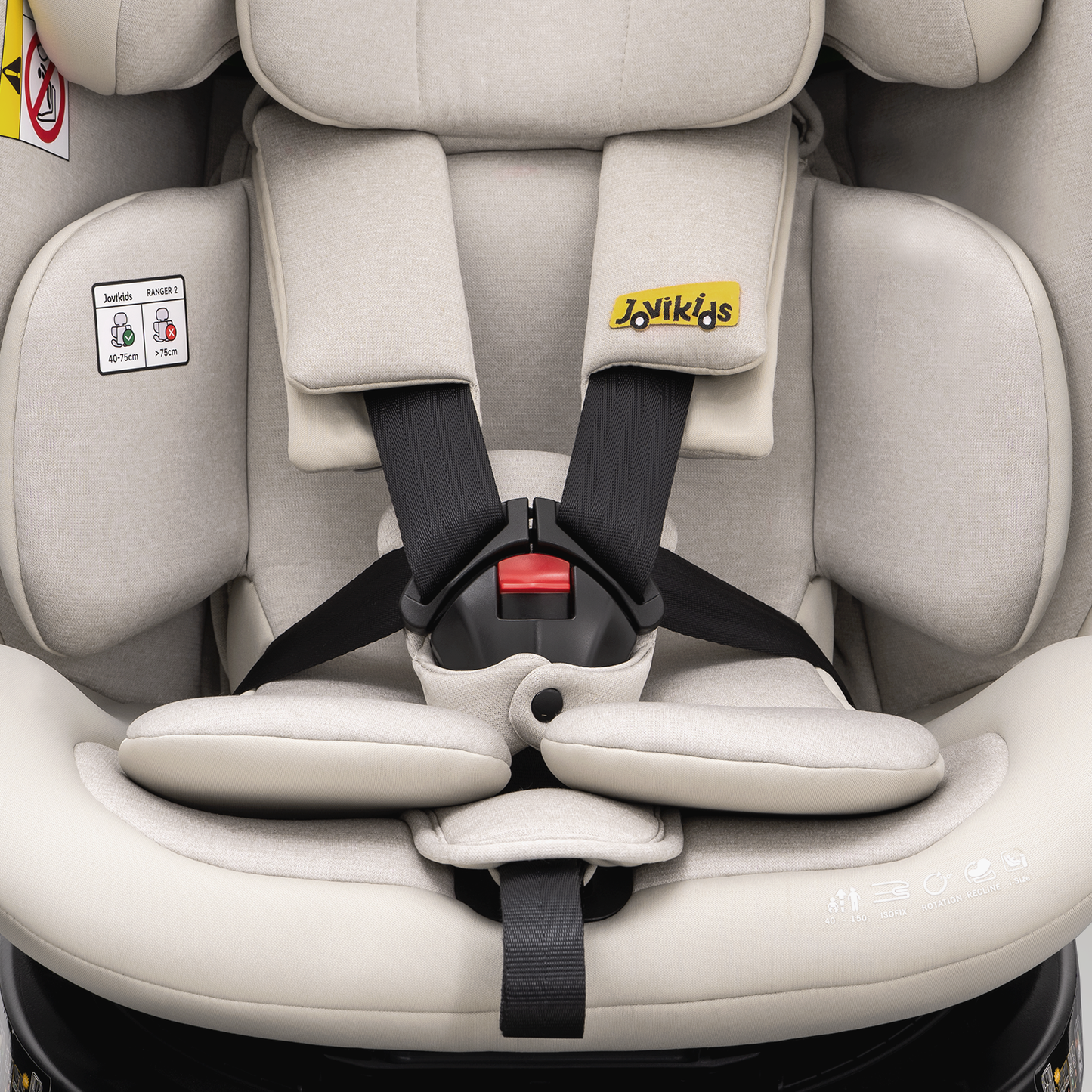 Jovikids Ranger 2 i-Size 360 Rotating Car Seat 40-150cm