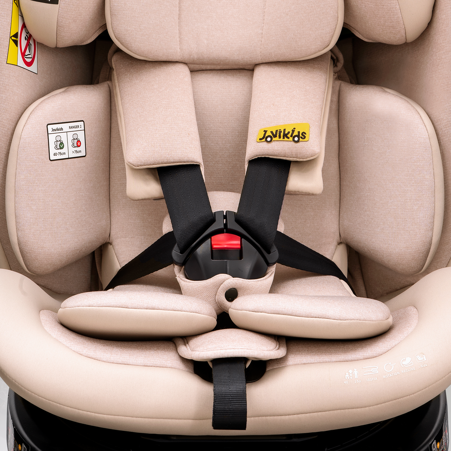 Jovikids Ranger 2 i-Size 360 Rotating Car Seat 40-150cm
