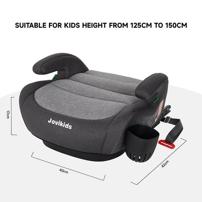 Jovikids OHHO+ Portable Booster with Cup Holder 125-150cm