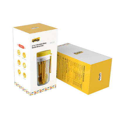 Jovikids 6-in-1 Baby Bottle Brush Set