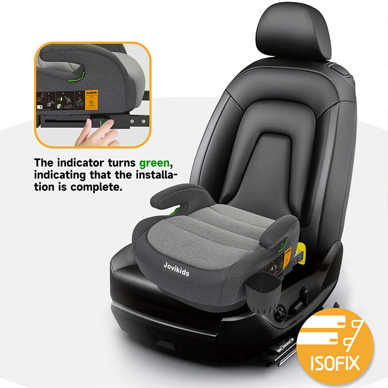 Jovikids OHHO+ Portable Booster with Cup Holder 125-150cm